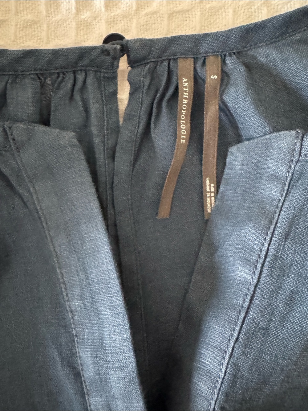 Anthropologie Somerset Linen Romper - Picture 2 of 7